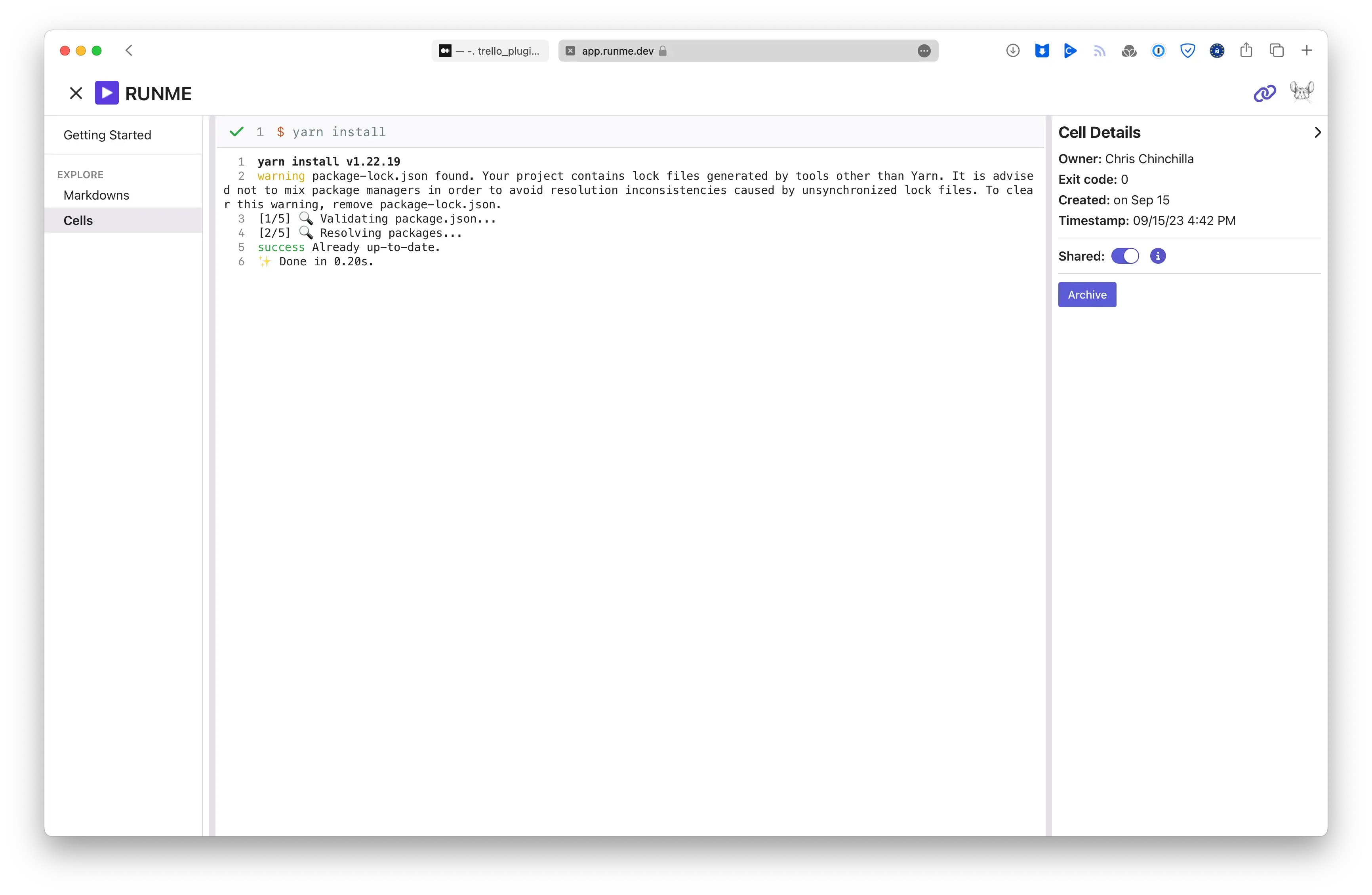Making Markdown Interactive with Runme